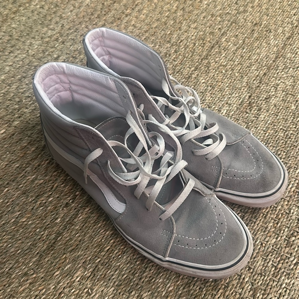 Men’s vans - size 12. Stone gray color